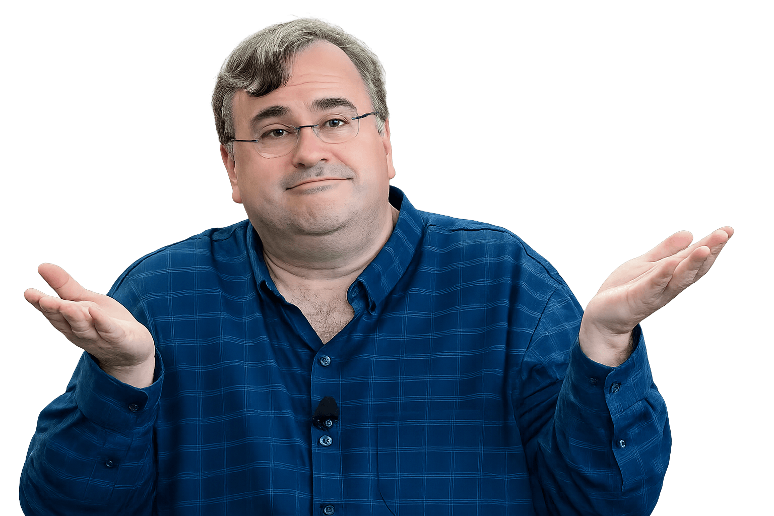 Reid Hoffman shrugging